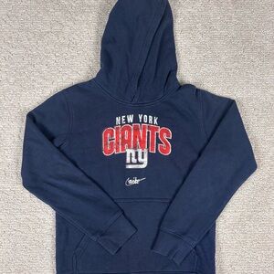 Nike New York Giants Navy Blue Hoodie